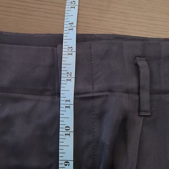 GAP Flowy Satin Ankle Pants – Navy, Size 8 - Picture 5 of 8